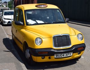 moderne Engelse Cab