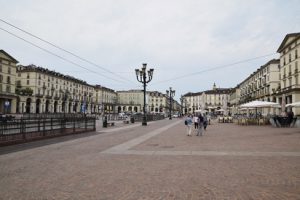 het grote Piazza Vittorio Veneto
