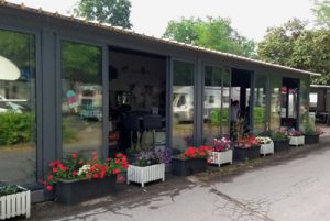 restaurant van de camping